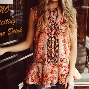 free people peplum top